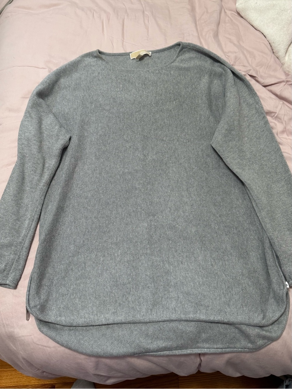 Michael Kors Gray Crewneck Sweater Size XL